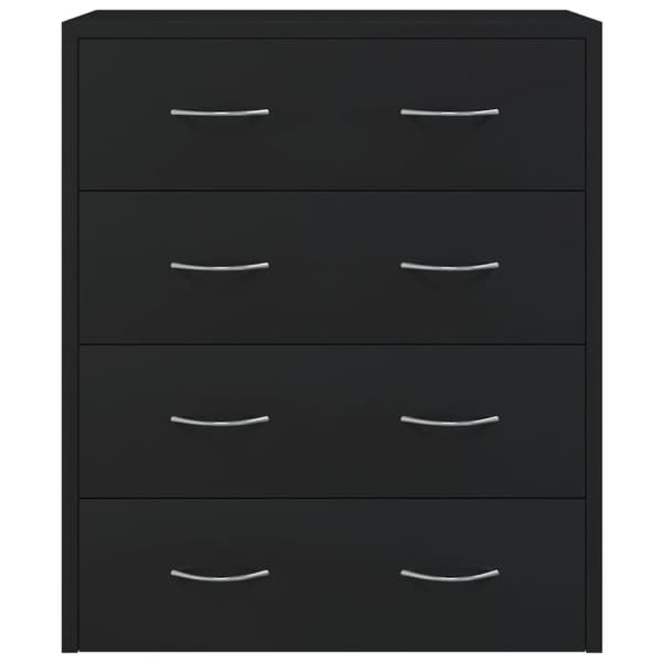 Skænk med 4 skuffer 60x30,5x71 cm sort - Skænk - Skænke - Home & Living