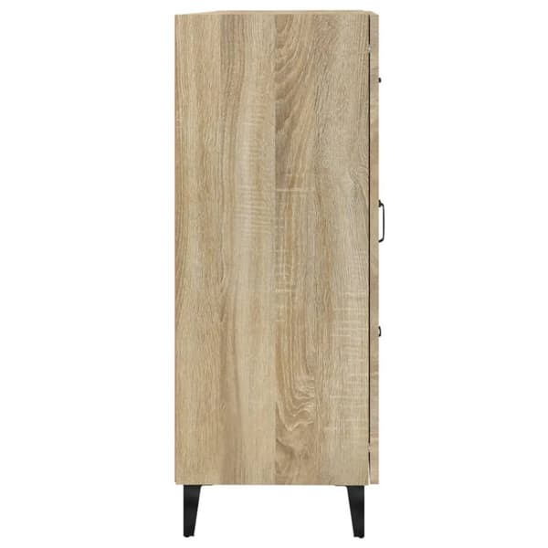 Skænk 69,5x34x90 cm konstrueret træ sonoma-eg - Skænk Skænke - Skab - Home & Living