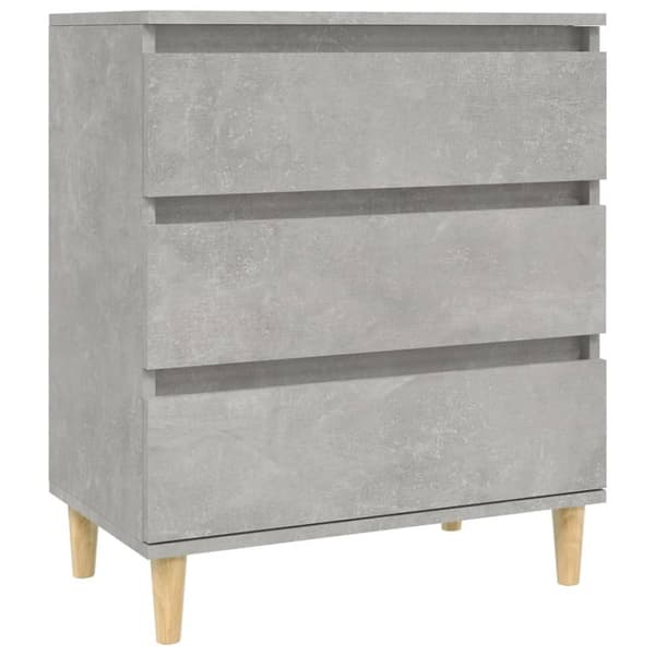 Senkki betoninharmaa 60x35x70 cm tekninen puu - Senkki - Senkit - Home & Living