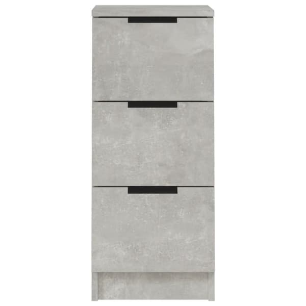 Skänk betonggrå 30x30x70 cm konstruerat trä - Skänk - Skänkar - Home & Living