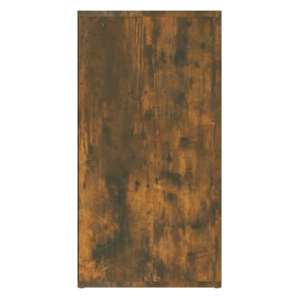 Skänk rökfärgad ek 120x36x69 cm konstruerat trä - Byrå - Byråer - Home & Living