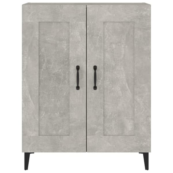 Skænk 69,5x34x90 cm konstrueret træ betongrå - Skænk Skænke - Skab - Home & Living