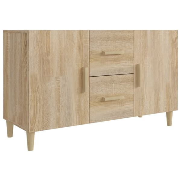 Skænk 100x36x60 cm konstrueret træ sonoma-eg - Skænk - Skænke - Home & Living