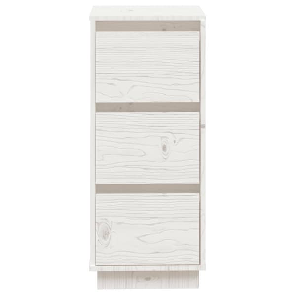 Skænke 2 stk. 32x34x75 cm massivt fyrretræ hvid - Skænk - Skænke - Home & Living