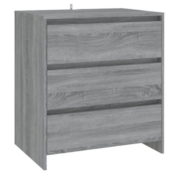 Skænk 70x41x75 cm spånplade grå sonoma-eg - Skænk - Skænke - Home & Living