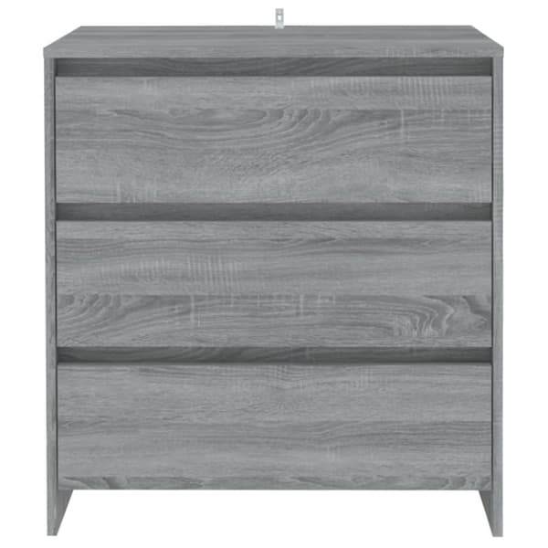Skænk 70x41x75 cm spånplade grå sonoma-eg - Skænk - Skænke - Home & Living