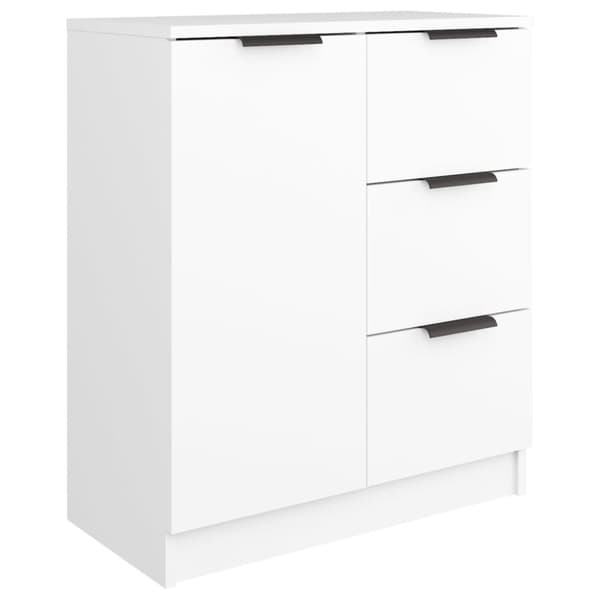 Skænke 2 stk. 60x30x70 cm konstrueret træ hvid - Skænk - Skænke - Home & Living