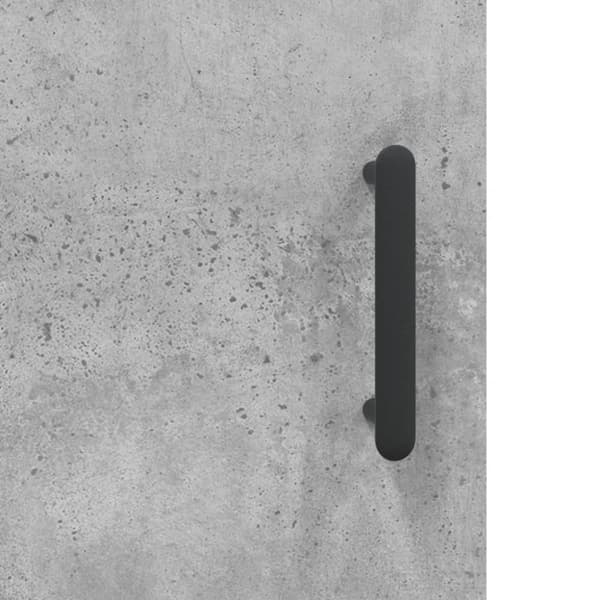 Højskab 69,5x34x180 cm konstrueret træ betongrå - Højskab - Højskabe - Home & Living