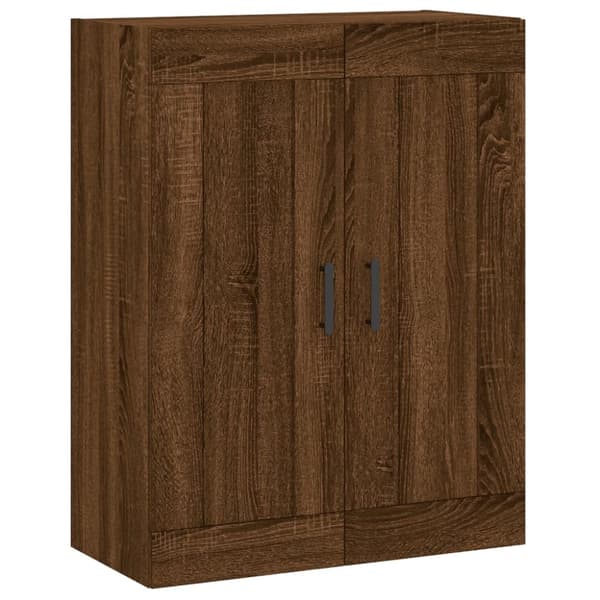 Seinäkiinnitettävä kaappi rusk tammi 69,5x34x90 cm tekninen puu - Seinäkaappi - Seinäkaapit - Home & Living
