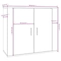 Pikkukuva 10 / 11: Senkki musta 80x33x70 cm tekninen puu - Senkki - Senkit - Home & Living