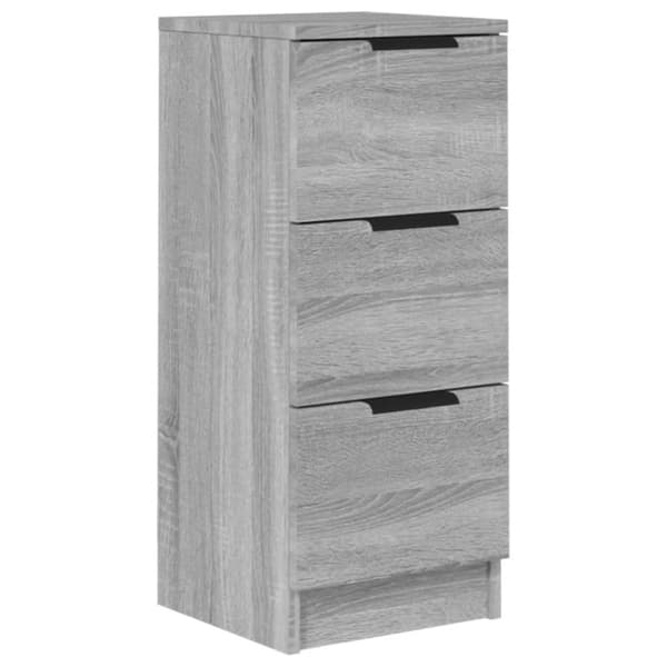 Skænk 30x30x70 cm konstrueret træ grå sonoma-eg - Skænk - Skænke - Home & Living