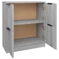 Miniatyrbillede 8 af 10: Skænk 60x30x70 cm konstrueret træ grå sonoma-eg - Skænk Skænke - Skab - Home & Living