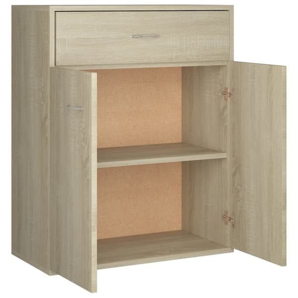 Skänk sonoma-ek 60x30x75 cm spånskiva - Skåp - Sideboard - Home & Living