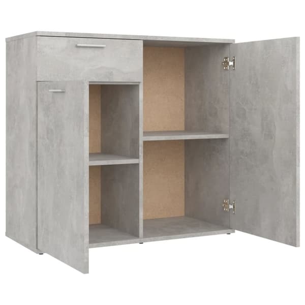 Senkki betoninharmaa 80x36x75 cm tekninen puu - Senkki - Senkit - Home & Living