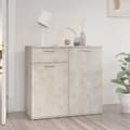 Pikkukuva 2 / 11: Senkki betoninharmaa 80x36x75 cm tekninen puu - Senkki - Senkit - Home & Living