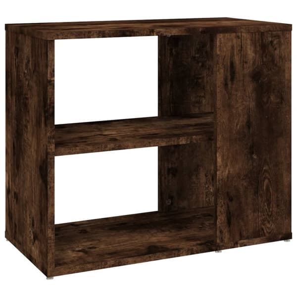 Sidoskåp rökfärgad ek 60x30x50 cm konstruerat trä - Byrå - Byråer - Home & Living