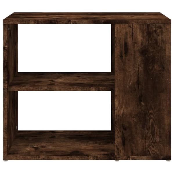 Sidoskåp rökfärgad ek 60x30x50 cm konstruerat trä - Byrå - Byråer - Home & Living