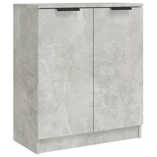 Skänk 2 st betonggrå 60x30x70 cm konstruerat trä - Skänk - Skänkar - Home & Living