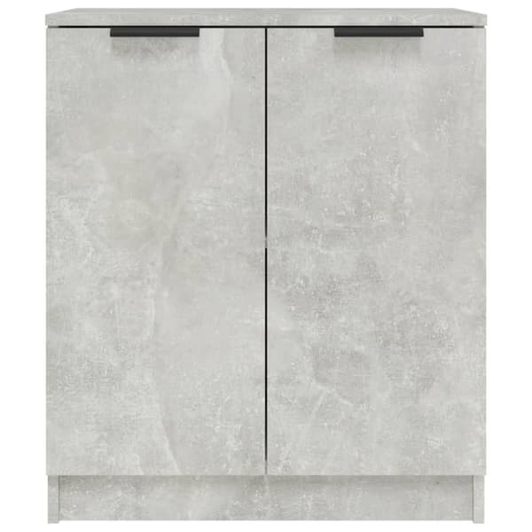 Skänk 2 st betonggrå 60x30x70 cm konstruerat trä - Skänk - Skänkar - Home & Living