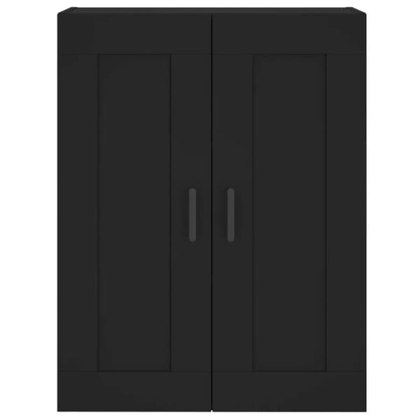 Højskab 69,5x34x180 cm konstrueret træ sort - Højskab - Højskabe - Home & Living