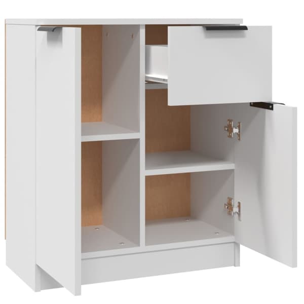Senkit 2 kpl valkoinen 60x30x70 cm tekninen puu - Senkki - Senkit - Home & Living