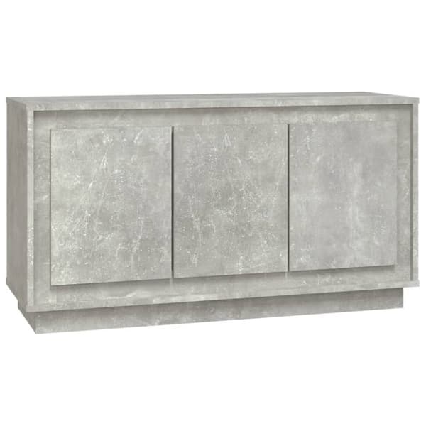 Senkki betoninharmaa 102x35x55 cm tekninen puu - Senkki - Senkit - Home & Living