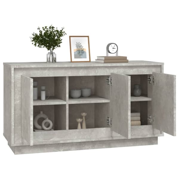 Senkki betoninharmaa 102x35x55 cm tekninen puu - Senkki - Senkit - Home & Living