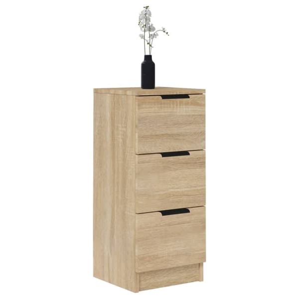 Skänkar 2 st sonoma-ek 30x30x70 cm konstruerat trä - Skänk - Skänkar - Home & Living