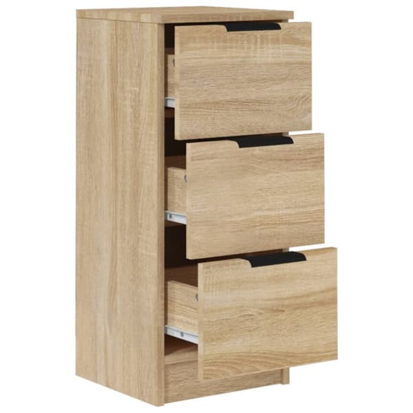 Skänkar 2 st sonoma-ek 30x30x70 cm konstruerat trä - Skänk - Skänkar - Home & Living