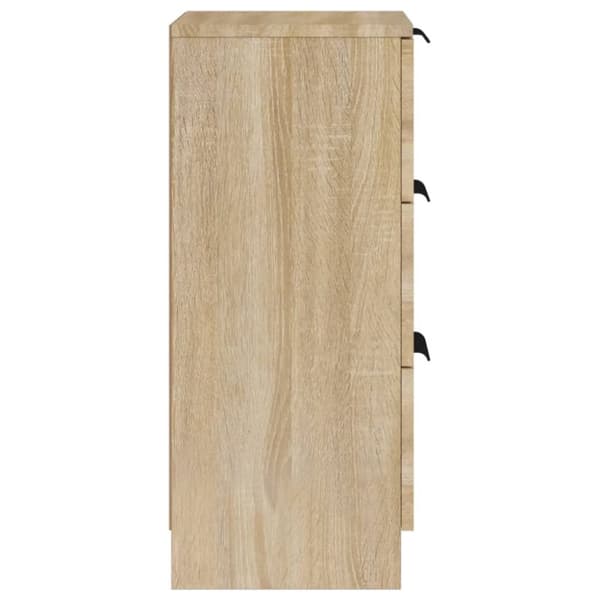 Skänkar 2 st sonoma-ek 30x30x70 cm konstruerat trä - Skänk - Skänkar - Home & Living