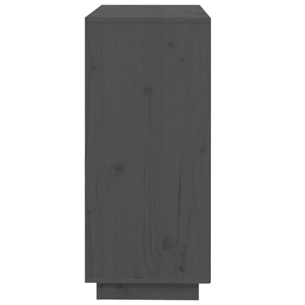 Senkki harmaa 74x35x80 cm täysi mänty - Senkki - Senkit - Home & Living