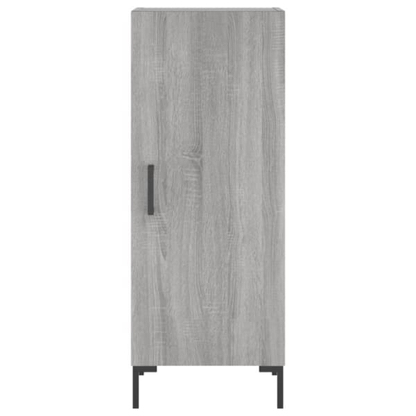 Højskab 34,5x34x180 cm konstrueret træ grå sonoma-eg - Højskab - Højskabe - Home & Living