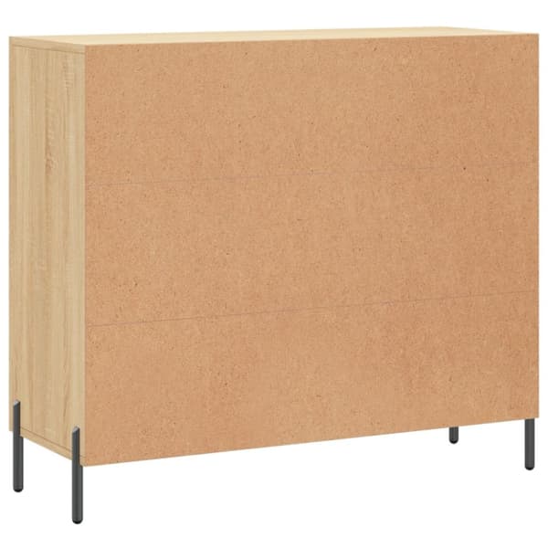 Skänk sonoma-ek 90x34x80 cm konstruerat trä - Byrå - Byråer - Home & Living
