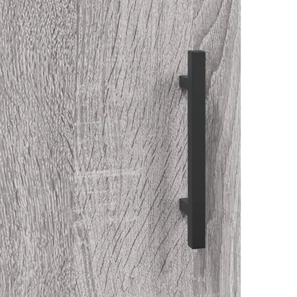 Væghængt skab 69,5x34x90 cm konstrueret træ grå sonoma-eg - Vægskab - Vægskabe - Home & Living
