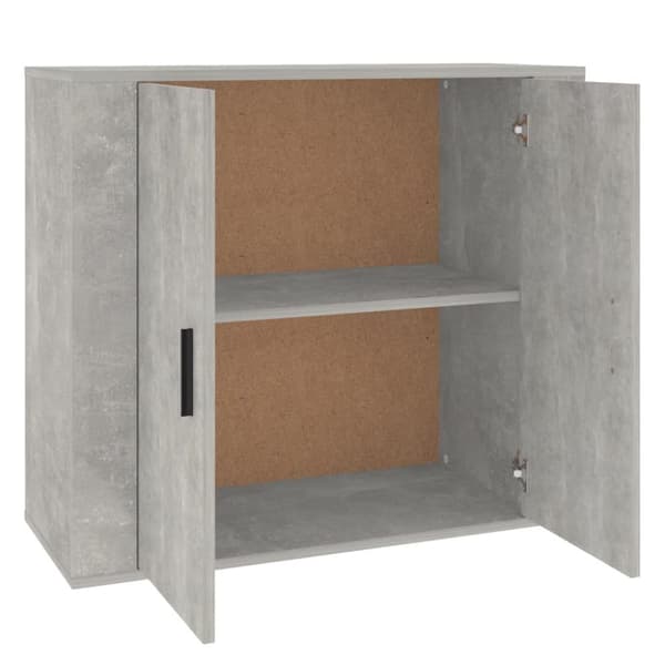 Senkki betoninharmaa 80x33x70 cm tekninen puu - Senkki - Senkit - Home & Living