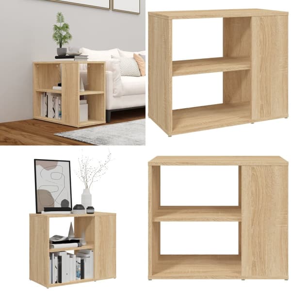 Sidoskåp sonoma-ek 60x30x50 cm konstruerat trä - Sidoskåp - Sidobord - Home & Living