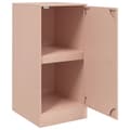 Miniatyrbilde 8 av 11: vidaXL Skjenk rosa 34,5x39x73 cm stål