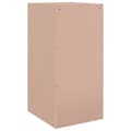 Miniatyrbilde 10 av 11: vidaXL Skjenk rosa 34,5x39x73 cm stål