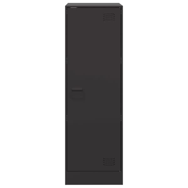vidaXL skænk 34,5x39x107 cm stål sort
