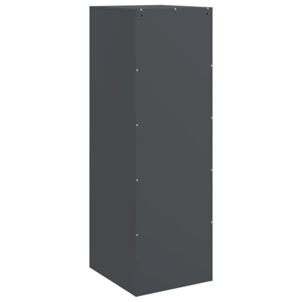 vidaXL skænk 34,5x39x107 cm stål antracitgrå