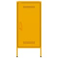 Miniatyrbillede 8 af 11: vidaXL skabe 2 stk. 36x39x79 cm stål sennepsgul