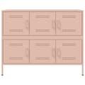 Pikkukuva 7 / 11: vidaXL Senkki pinkki 100,5x39x79 cm teräs