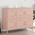 Pikkukuva 2 / 11: vidaXL Senkki pinkki 100,5x39x79 cm teräs