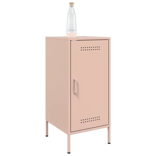 vidaXL Senkki pinkki 36x39x79 cm teräs
