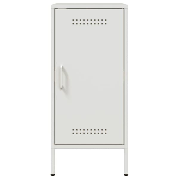vidaXL skabe 2 stk. 36x39x79 cm stål hvid
