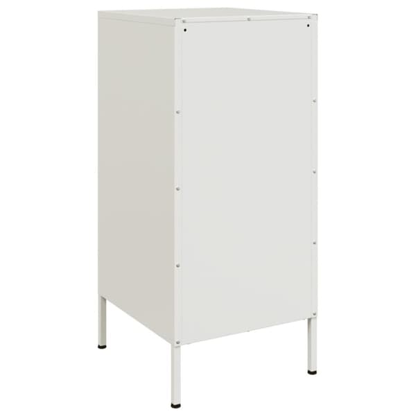vidaXL skabe 2 stk. 36x39x79 cm stål hvid