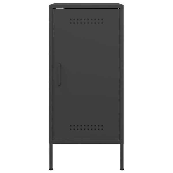 vidaXL skabe 2 stk. 36x39x79 cm stål sort