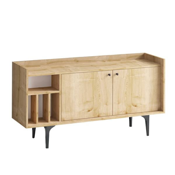 Chic Home Carelia senkki 150x40xK80 cm, beige/musta