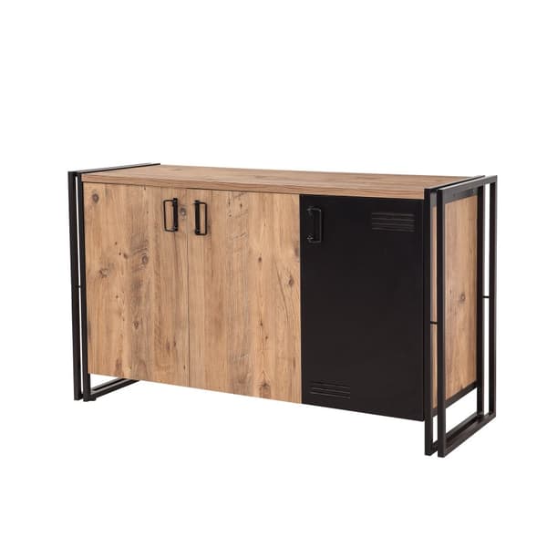 Chic Home Crista senkki 140x45xK80 cm, ruskea/musta
