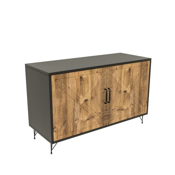 Chic Home Jasper senkki 100x40xK77 cm, harmaa/ruskea